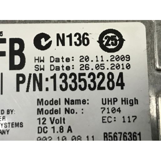 Блок управления Bluetooth Opel Astra J 2009-2015 13353284